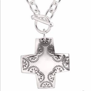 Silpada .925 Cross pendant Necklace
